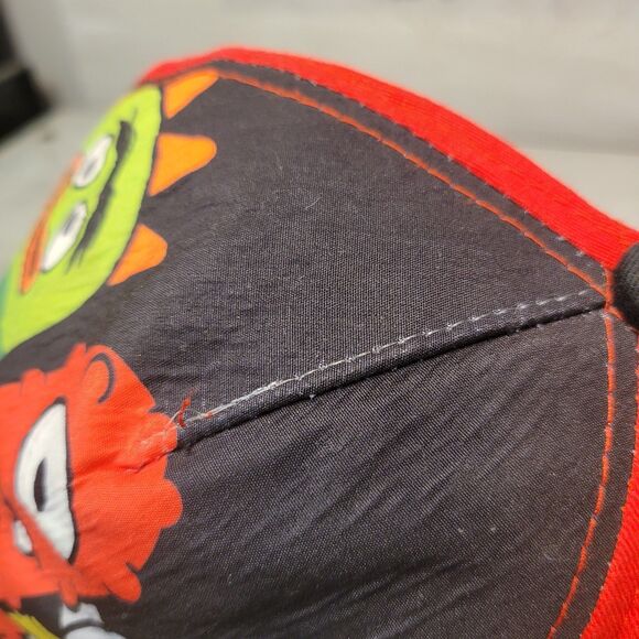 YO GABBA GABBA Hat Cap Brobee Muno Plex 2014 Child Size Preowned - Picture 5 of 10